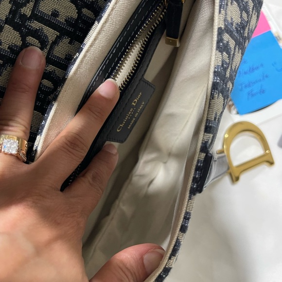 💙🤍Iconic Dior saddle bag-Regular size. - Picture 6 of 13